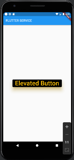 elevated button shadow color
