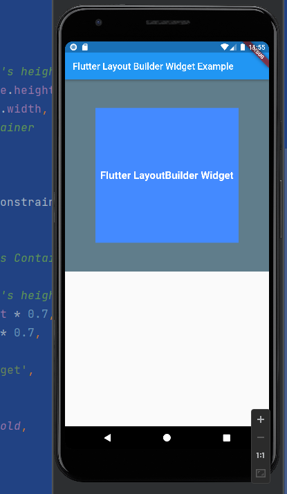 flutter layout builder basic widget