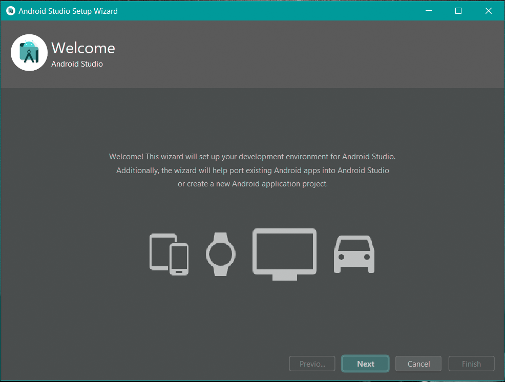 Android Studio Setup Wizard