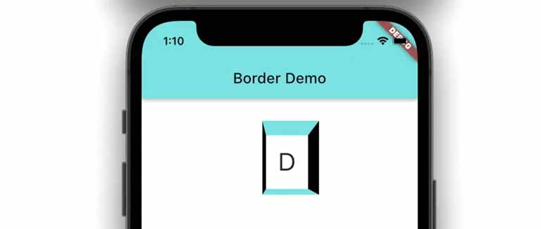 Add Border to Container in Flutter on a Few Sides